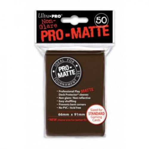 Ultra Pro - Pro Matte Standard - Brown (50)
