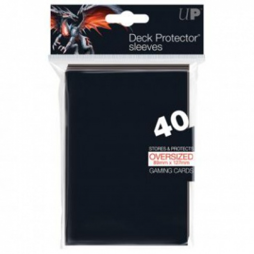 Ultra Pro - Oversized Top Loading Sleeves- Schwarz (40)