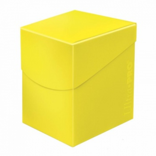 UP - Eclipse Pro 100+ Deck Box - Lemon Yellow