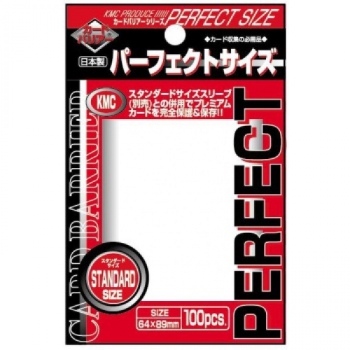KMC Perfect Size Card Sleeves clear