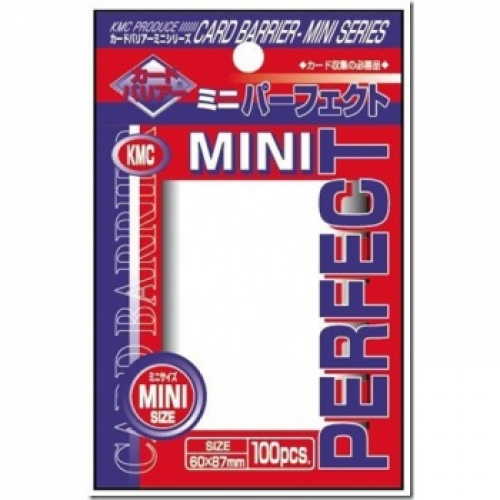 KMC Mini Perfect Size Card Sleeves clear (100er)