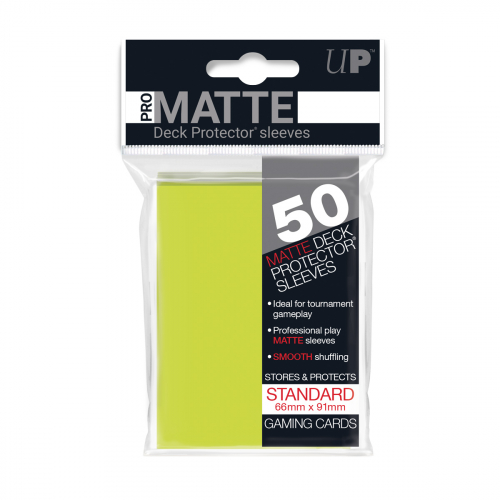 Ultra Pro - Pro Matte Standard - Bright Yellow (50)