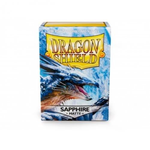 Dragon Shield Card Sleeves - Matte Sapphire (100)