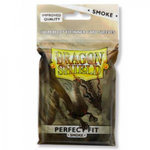 Dragon Shield Card Standard Perfect Fit Sleeves Smoke (100)