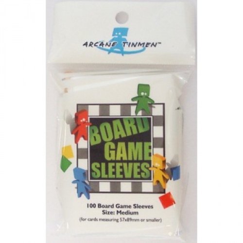 Board Games Sleeves - American Variant - Big Cards - Medium (57X89) - 100Pcs