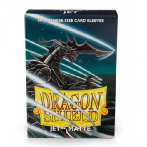 Dragon Shield Small Card Sleeves Matte Jet(60)