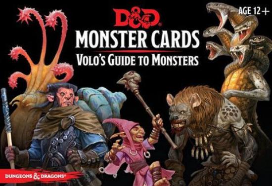 D&D RPG - Monster Cards: Volos Guide to Monsters
