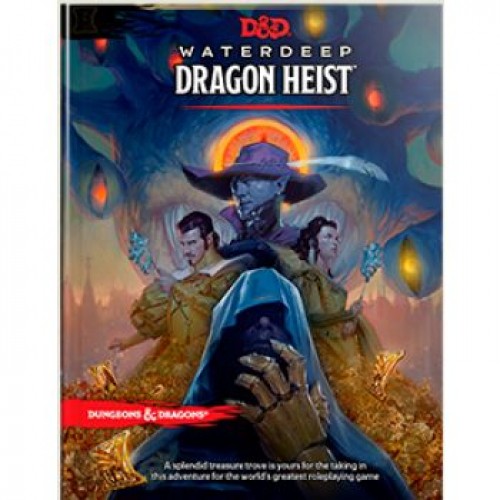 D&D RPG - Waterdeep Dragon Heist Book EN (HC)