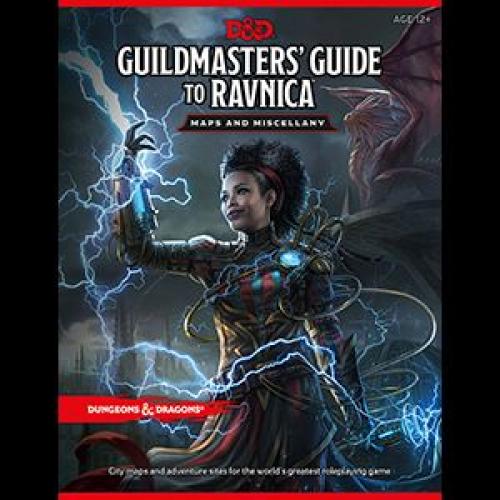 D&D RPG - Guildmasters Guide to Ravnica RPG Maps and Miscellany en.