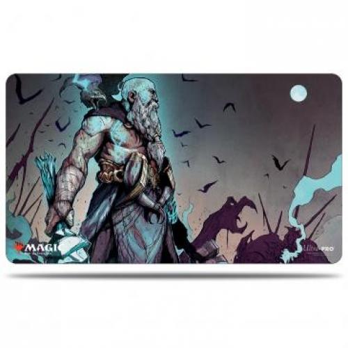UP - Kaldheim Playmat featuring Alrund, God of the Cosmos for Magic: The Gathering