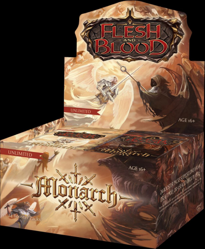 Flesh & Blood TCG - Monarch Unlimited Booster Display (24 Packs) - EN