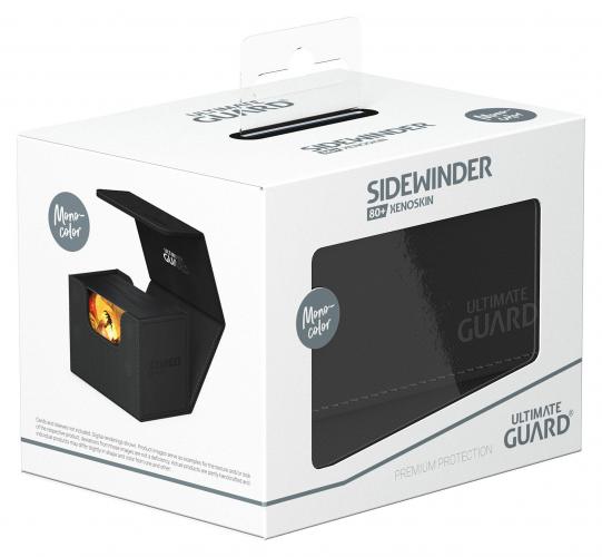 Ultimate Guard Sidewinder 80+ XenoSkin Monocolor Schwarz