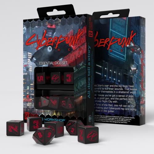 Cyberpunk Red Essential Dice Set (6)