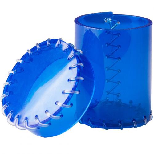 Age of Plastic Blue Dice Cup (PVC)