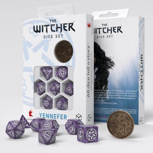 The Witcher Dice Set. Yennefer - Lilac and Gooseberries