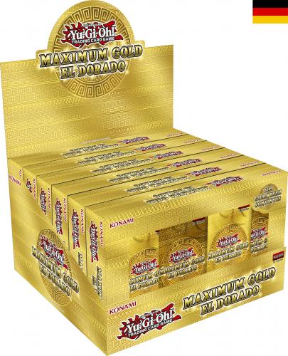 YU-Gi-Oh! TCG  Maximum Gold El Dorado Box Display (6) DE *Unlimited