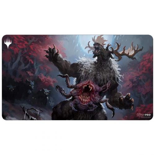 UP - Playmat for Magic: The Gathering Innistrad Crimson Vow Ulvenwald Behemoth