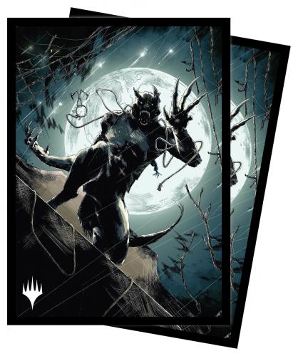 UP - Standard Sleeves for Magic: The Gathering - Innistrad Midnight Hunt V2 (100 Sleeves)