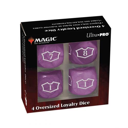 UP - Deluxe 22MM Swamp Loyalty Dice Set with 7-12 for Magic: The Gathering
