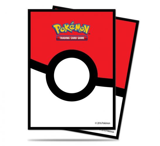 UP- Pokemon Pokeball Deck Protector Sleeves (65)