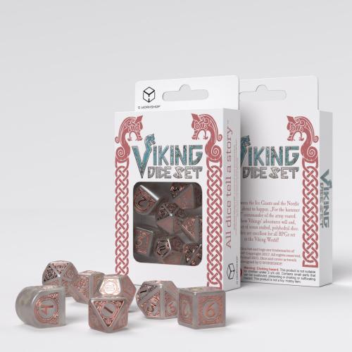 Viking Modern Dice Set: Niflheim (7)
