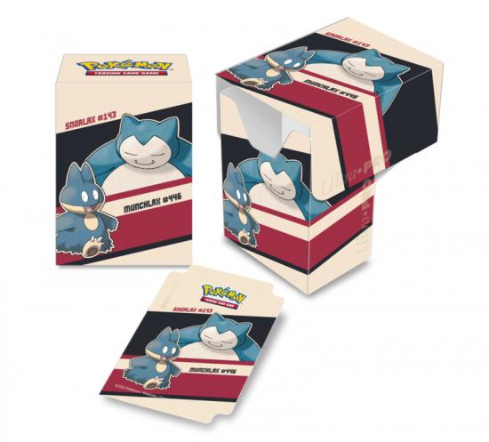 UP - Pokemon: Snorlax & Munchlax Full View Deck Box 