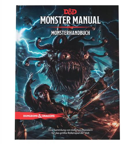 D&D RPG - Monster Manual DE (HC) **B-WARE**