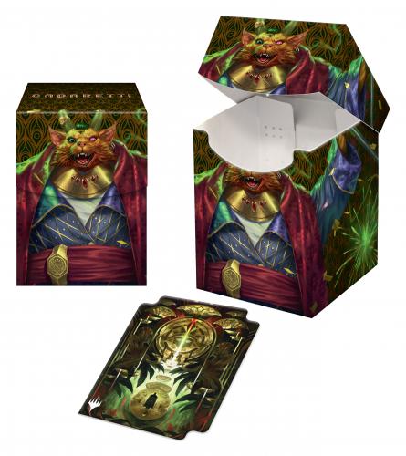UP - Magic: The Gathering Streets of New Capenna 100+ Deck Box featuring Cabaretti