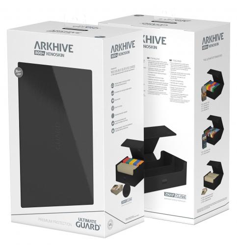 Ultimate Guard Arkhive 800+ XenoSkin Monocolor Schwarz