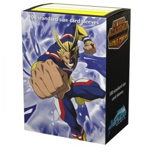 License Standard Size Sleeves - All Might Punch (100 Sleeves)