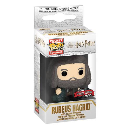 POP Keychain: HP Holiday- Hagrid