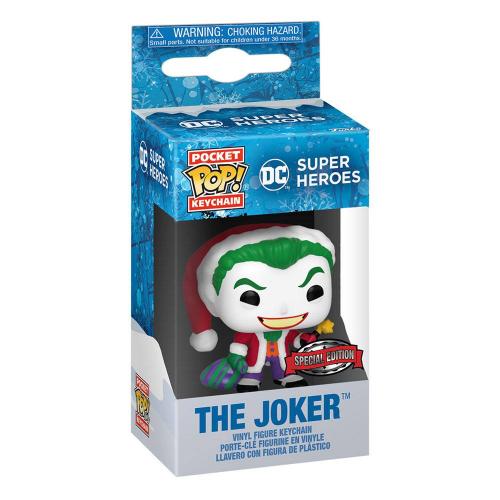 POP Keychain: DC Holiday- Joker(WMT)