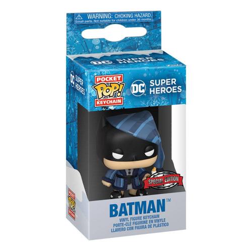 POP Keychain: DC Holiday- Batman(WMT)