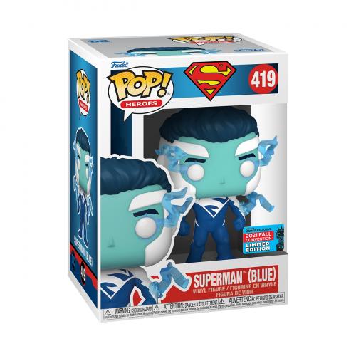 POP Heroes: DC- Superman (Blue) (NYCC/Fall Con.)