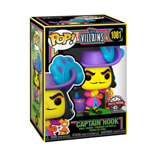 POP Disney: Villains- Captain Hook(Blacklight) 