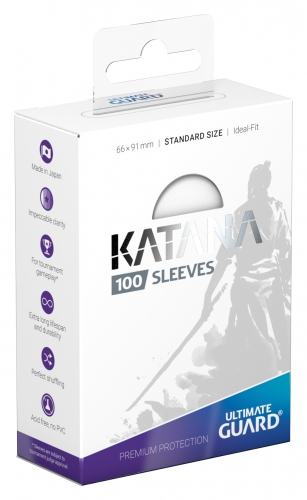 Ultimate Guard Katana Sleeves Standard White (100)