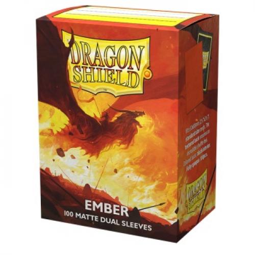 Dragon Shield Dual Matte Sleeves - Ember 'Alaric, Revolution Kindler' (100 Sleeves)