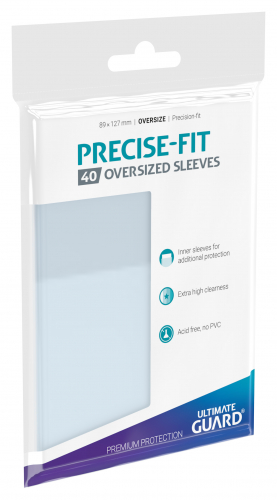 Precise-Fit Sleeves Oversized Transparent (40)