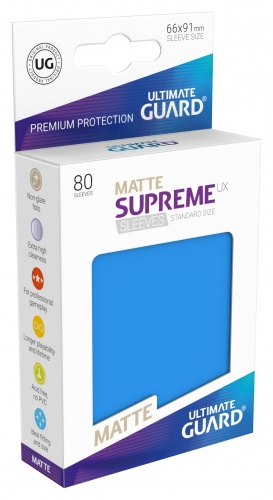 Supreme Sleeves Standard Size Matt UX Royal Blue (80)