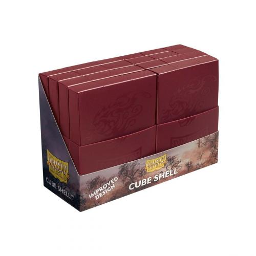 Dragon Shield: Cube Shell Box – Blood Red Display (8)