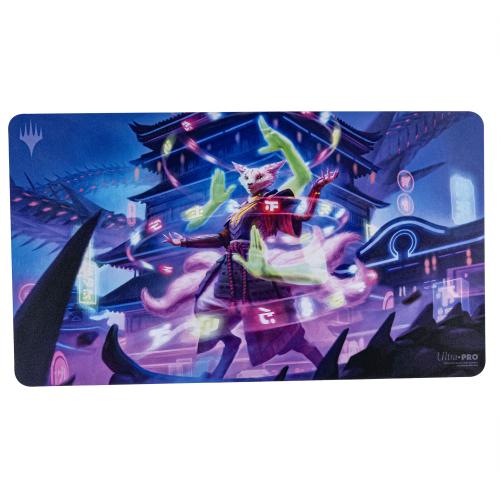 UP - Magic: The Gathering March of the Machine Playmat C featuring Bright-Palm, Soul Awakener