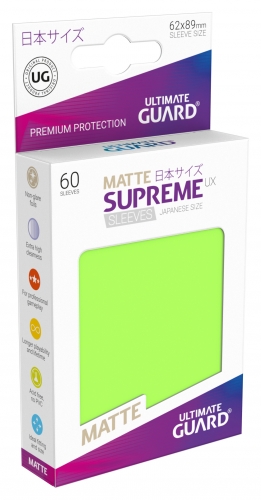 Supreme Sleeves Japan Size Matt UX Light Green (60)